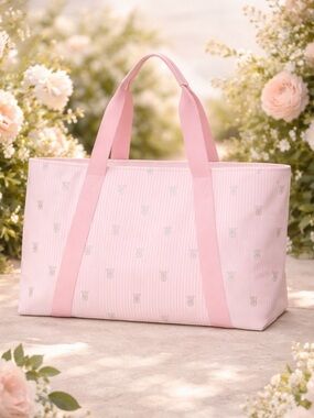 VICTORIA’S SECRET LIMITED EDITION HERITAGE STRIPE BLING RHINESTONES BAG